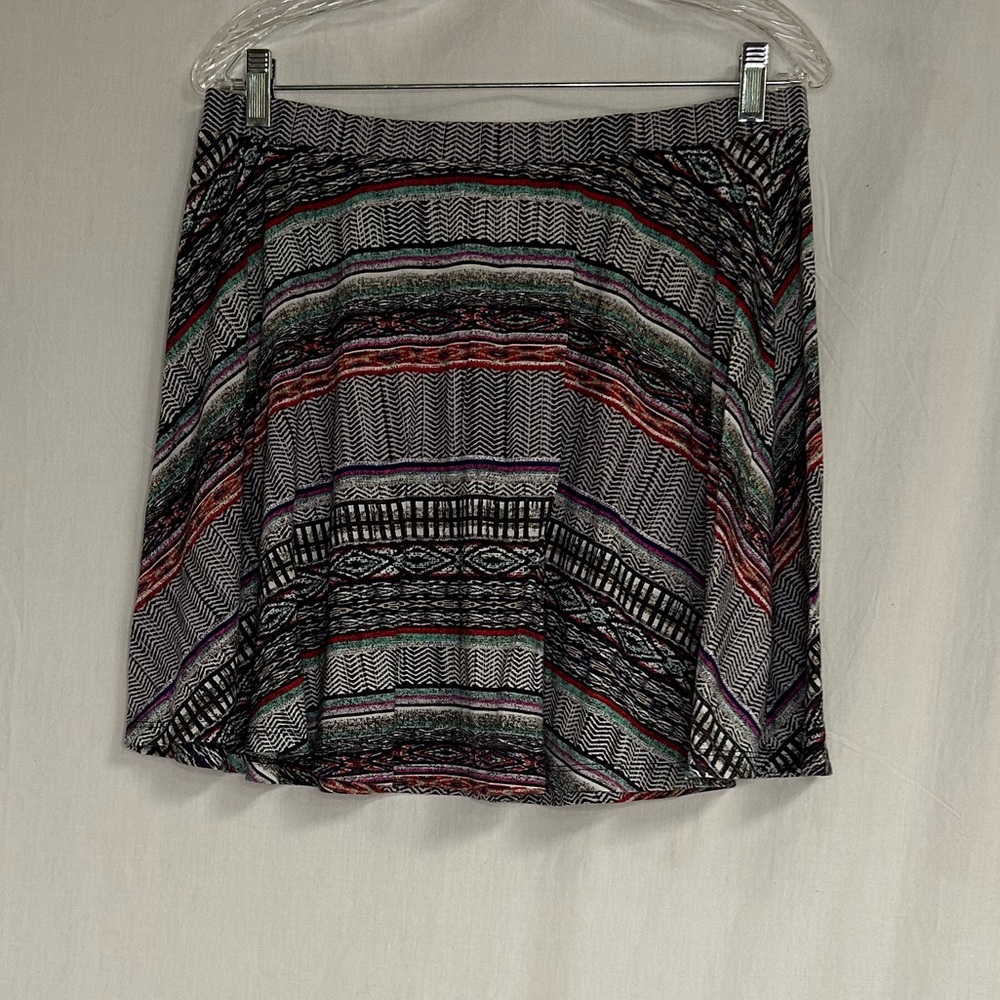 Mossimo Supply Co. Women's Mini Skirt with Multicolor Stripes